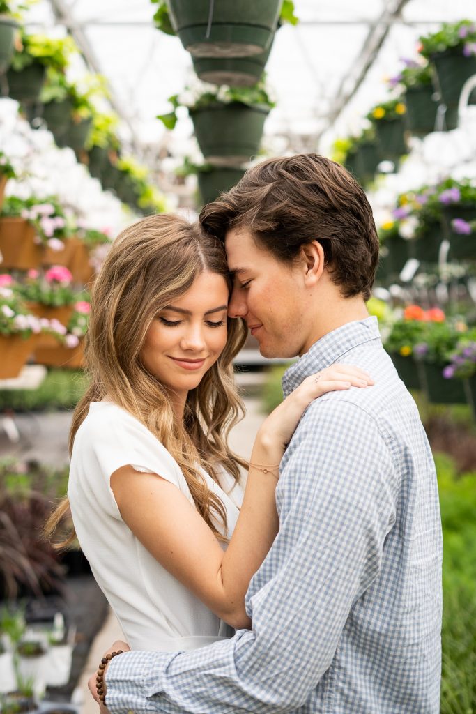 Cooks Greenhouse Engagement Session